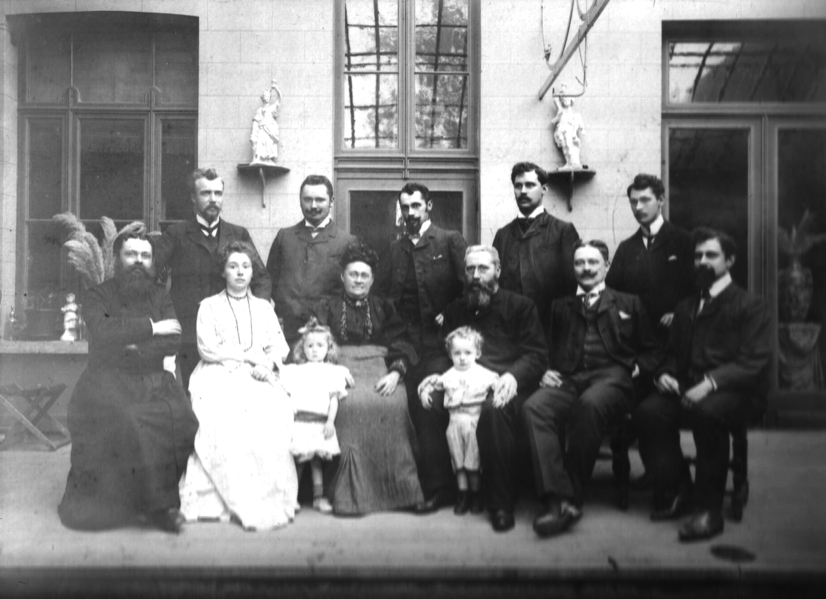 Familie Basilius Verbrugge rond ...